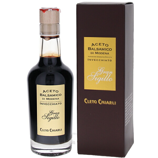 アチェート バルサミコ  ディ モデナ グランシジッロ  インヴェッキアート （12年から14年の熟成） 化粧箱入 250ml  キアルリ