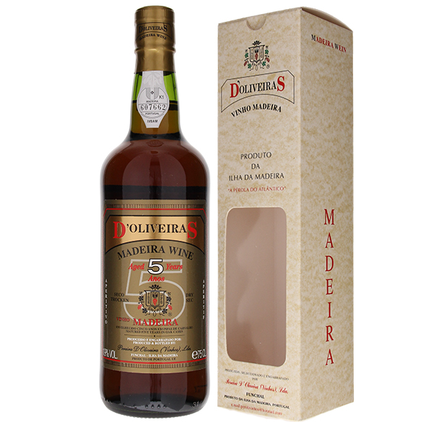 マデイラ 5年 ドライ NV ペレイラ ドリヴェイラ 750ml  [マデイラワイン]
