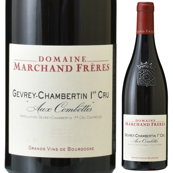 ジュヴレ シャンベルタン プルミエ クリュ レ コンボット 2022 ドメーヌ マルシャン フレール 750ml  [赤]
