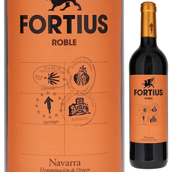 フォルティウス ロブレ テンプラニーリョ 2021 ボデガス バルカルロス 750ml  [赤]