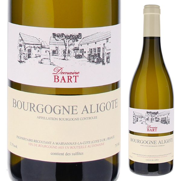 ブルゴーニュ アリゴテ 2020 ドメーヌ バール 750ml  [白]