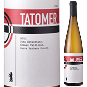 ジョン セバスチァーノ グリューナー フェルトリーナー サンタ バーバラ カウンティ 2018 タトーマー 750ml  [白]