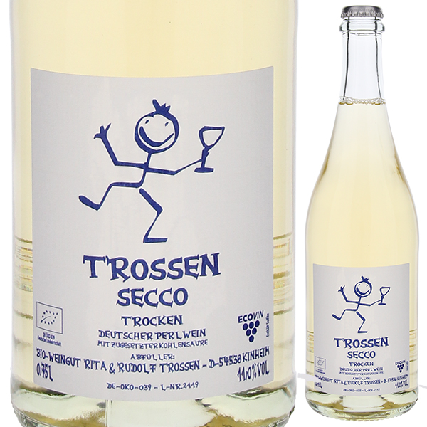 トロッセン セッコ トロッケン NV リタ ウント ルドルフ トロッセン 750ml  [白] 自然派