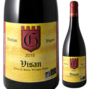 コート デュ ローヌ ヴィラージュ ヴィサン V.V. 2023 ドメーヌ ラ ガントランディ オリヴィエ キュイエラ 750ml  [赤]