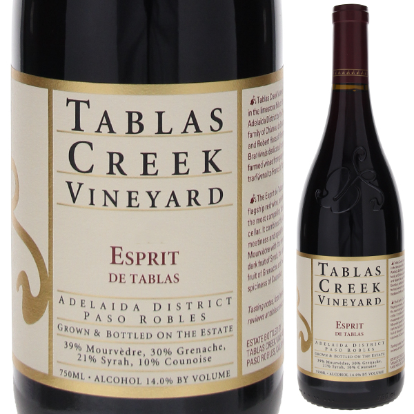 エスプリ ド タブラス ルージュ 2019 タブラス クリーク ヴィンヤード 750ml  [赤]