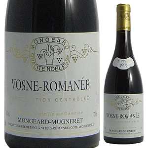 ヴォーヌ ロマネ 2021 モンジャール ミュニュレ 750ml  [赤]