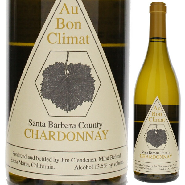 シャルドネ サンタ バーバラ カウンティ 2023 オー ボン クリマ ワイナリー 750ml  [白]