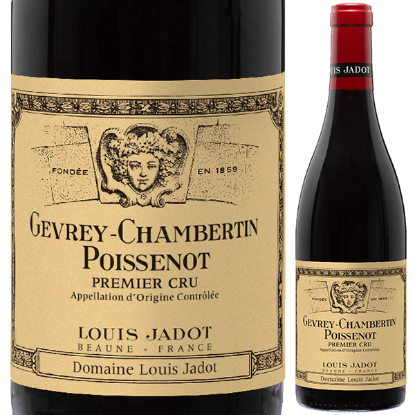 ジュヴレ シャンベルタン プルミエ クリュ ポワスノ 2022 ドメーヌ ルイ ジャド 750ml  [赤]