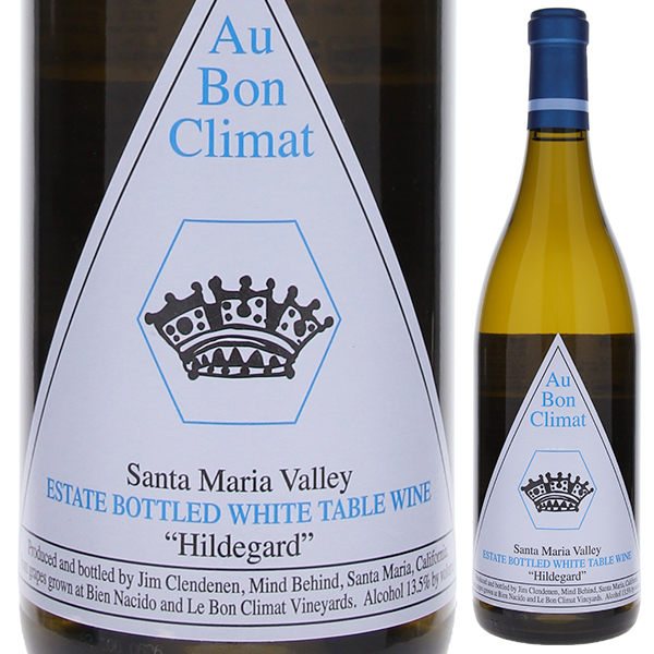 ヒルデガード ホワイト サンタマリアヴァレー 2021 オー ボン クリマ ワイナリー 750ml  [白]