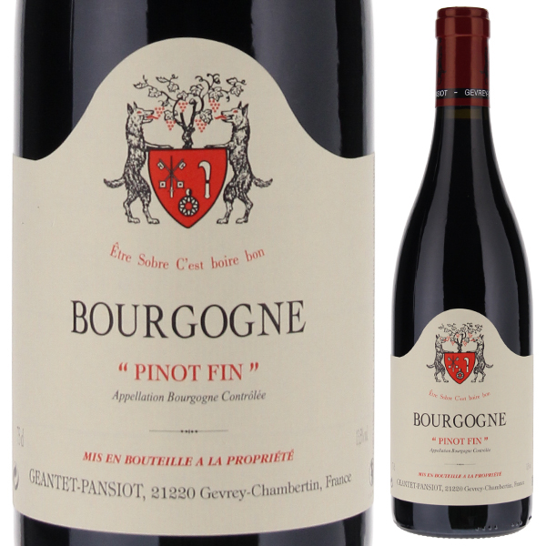 ブルゴーニュ ピノ ファン 2020 ジャンテ パンショ 750ml  [赤]