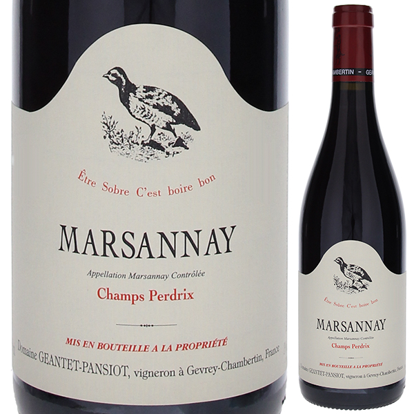 マルサネ レ シャン ペルドリ 2022 ジャンテ パンショ 750ml  [赤]
