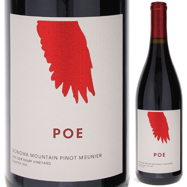 ピノ ムニエ ヴァン ダー キャンプ ヴィンヤード ソノマ マウンテン 2019 ポー ワインズ 750ml  [赤]