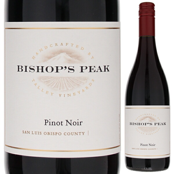 ビショップス ピーク ピノ ノワール サン ルイス オビスポ カウンティ 2019 タリー 750ml  [赤]