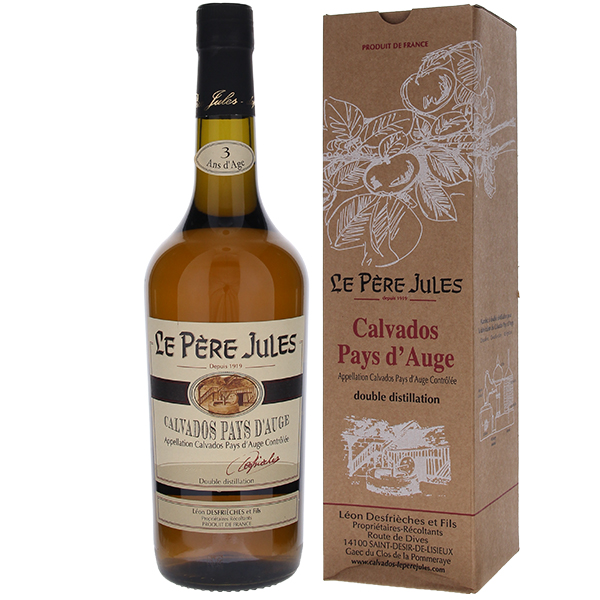 700ml カルヴァドス 3年 NV ル ペール ジュル  [カルヴァドス] 自然派