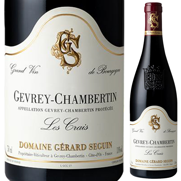 ジュヴレイ シャンベルタン レ クレ 2023 ジェラール セガン 750ml  [赤]