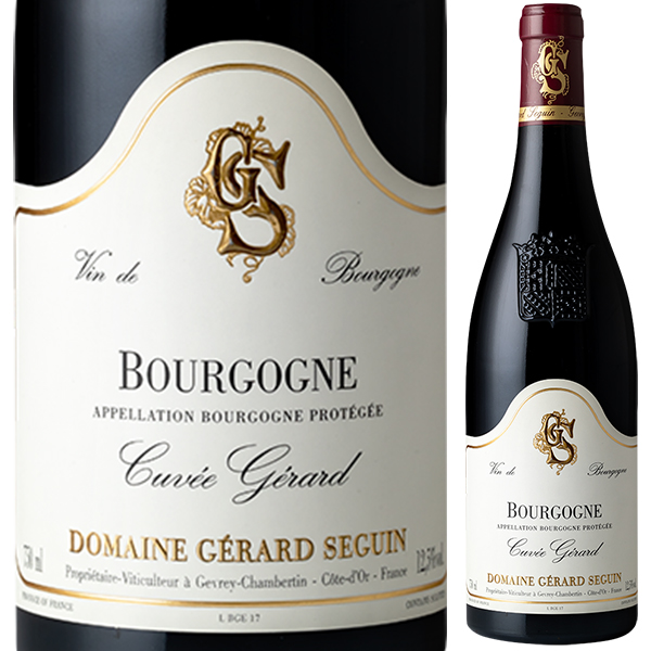 ブルゴーニュ ルージュ キュヴェ ジェラール 2023 ジェラール セガン 750ml  [赤]