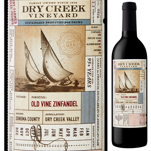 オールド ヴァイン ジンファンデル 2021 ドライ クリーク ヴィンヤード 750ml  [赤]