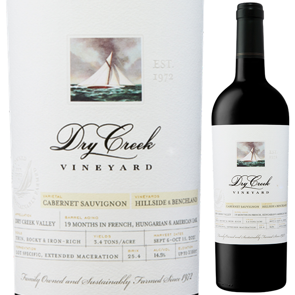 カベルネ ソーヴィニヨン 2021 ドライ クリーク ヴィンヤード 750ml  [赤]