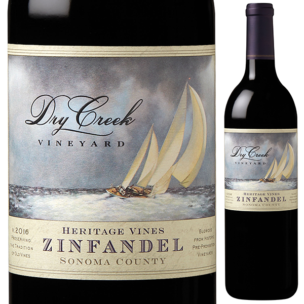 ヘリテージ ヴァインズ ジンファンデル 2022 ドライ クリーク ヴィンヤード 750ml  [赤]