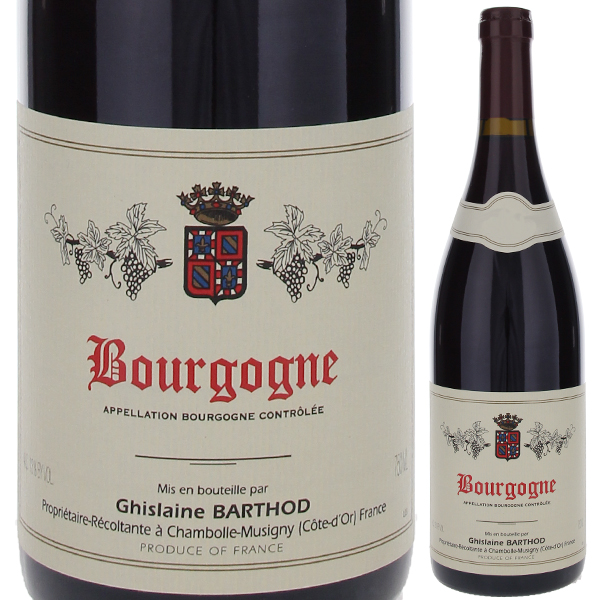 ブルゴーニュ ルージュ 2022 ドメーヌ ジスレイヌ バルト 750ml  [赤]