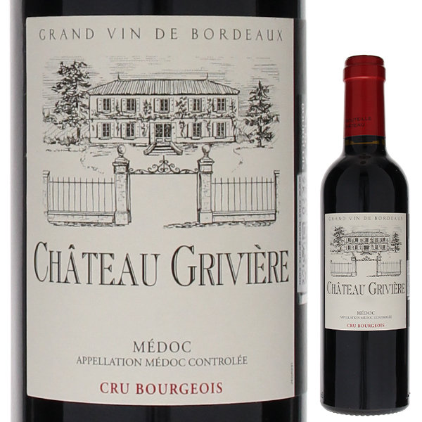[375ml]シャトー グリヴィエール 2012 レ ドメーヌ セー ジェー エール [赤] [ハーフボトル]