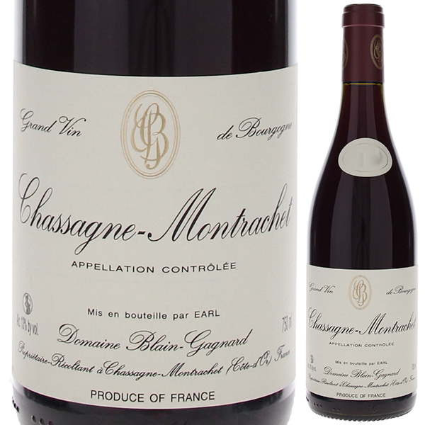 シャサーニュ モンラッシェ ルージュ 2022 ブラン ガニャール 750ml  [赤]