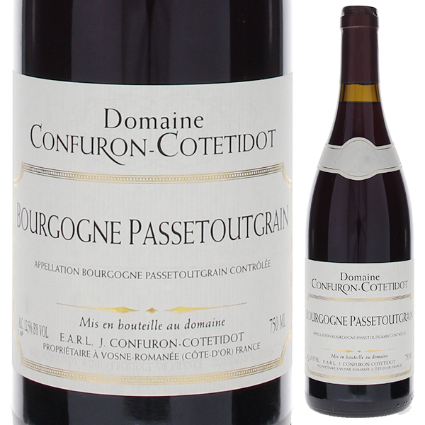 ブルゴーニュ パストゥーグラン 2021 コンフュロン コトティド 750ml  [赤]