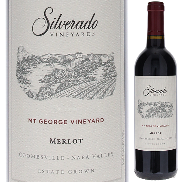 メルロ エステート グロウン マウント ジョージ ヴィンヤード クームスヴィル ナパ ヴァレー 2022 シルヴァラード ヴィンヤーズ 750ml  [赤]