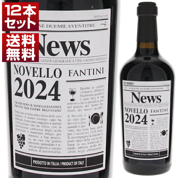 [N]ヴィーノ ノヴェッロ 2024 12本セット (750ml×12) 11月上旬～中旬入荷 [同梱不可]