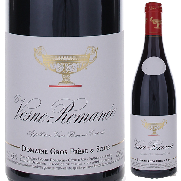 ヴォーヌ ロマネ 2017 ドメーヌ グロ フレール エ スール 750ml  [赤]