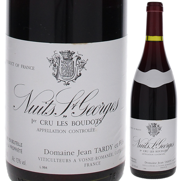 ニュイ サン ジョルジュ プルミエ クリュ レ ブード 1998 ドメーヌ ジャン タルディ エ フィス 750ml  [赤]