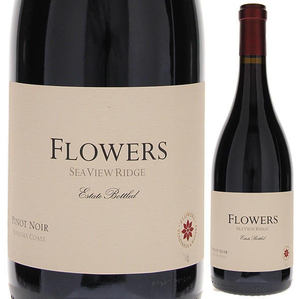 シー ヴュー リッジ ヴィンヤード ピノ ノワール 2021 フラワーズ 750ml  [赤]