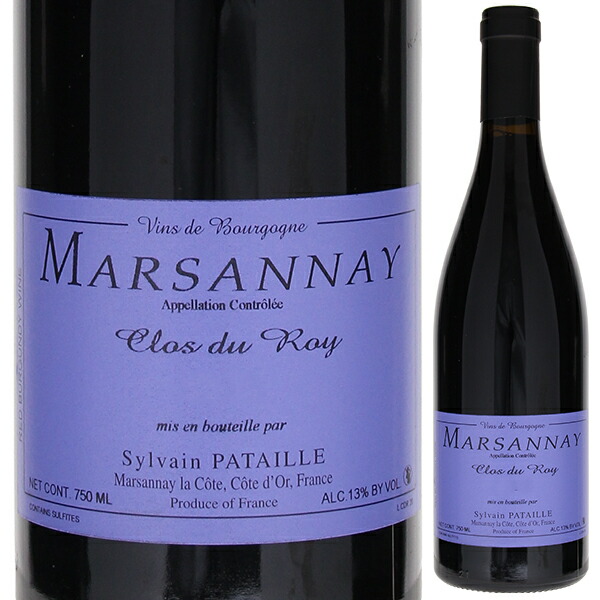 マルサネ ルージュ クロ デュ ロワ 2022 ドメーヌ シルヴァン パタイユ 750ml  [赤]