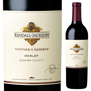ヴィントナーズ リザーヴ メルロ 2022 ケンダル ジャクソン 750ml  [赤]
