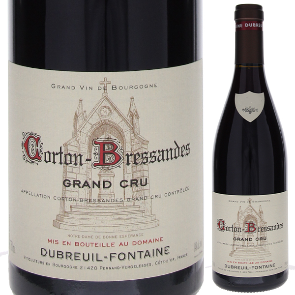 コルトン ブレッサンド グラン クリュ 2022 ドメーヌ デュブルイユ フォンテーヌ 750ml  [赤]