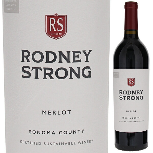 メルロ ソノマ カウンティ 2023 ロドニー ストロング ヴィンヤーズ 750ml  [赤]