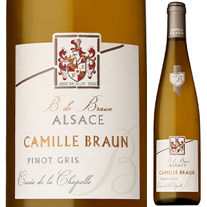 ピノ グリ キュヴェ ド ラ シャペル 2023 カミーユ ブラウン 750ml  [白] ビオディナミ