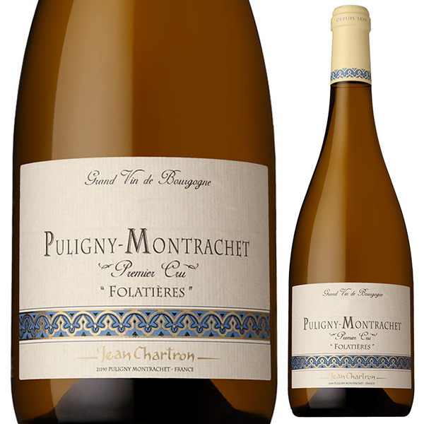 ピュリニー モンラッシェ プルミエ クリュ レ フォラティエール 2023 ドメーヌ ジャン シャルトロン 750ml  [白]
