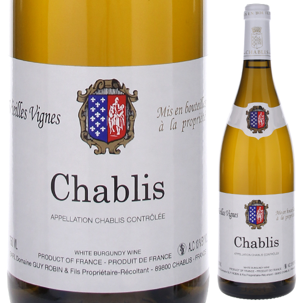 シャブリ V.V. 2023 ドメーヌ ギィ ロバン 750ml  [白]