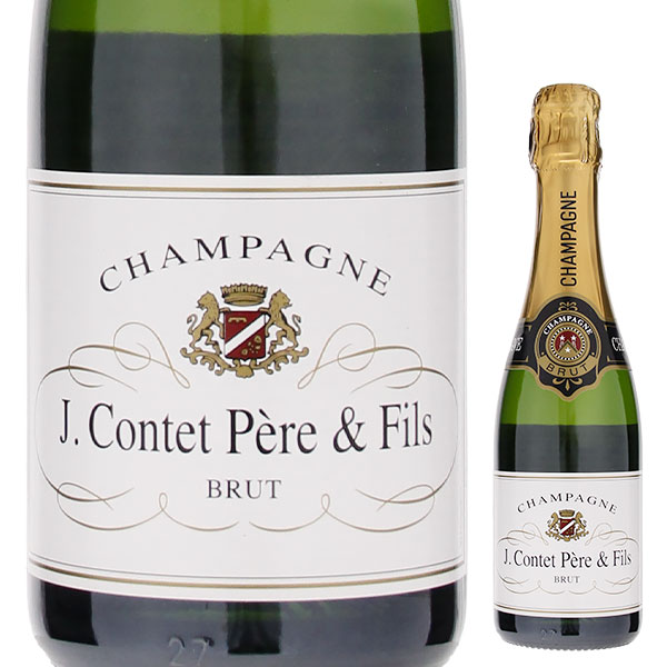 [375ml]シャンパーニュ Ｊ．コンテ ペール＆フィス ブリュット NV G.H.マルテル&CO. [発泡白] [ハーフボトル]