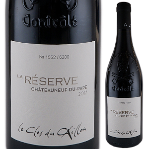 シャトーヌフ デュ パプ ルージュ ラ レゼルヴ 2019 ル クロ デュ カイユ 750ml  [赤]