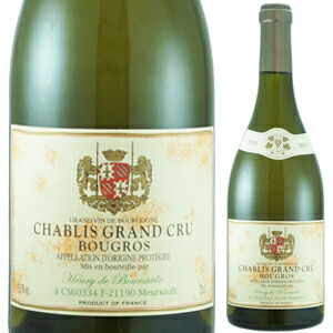 シャブリ グラン クリュ レ ブーグロ 2023 アンリ ド ブルソー 750ml  [白]