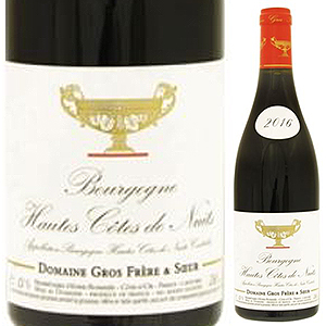 ブルゴーニュ オート コート ド ニュイ ルージュ 2022 ドメーヌ グロ フレール エ スール 750ml  [赤]