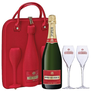 ブリュット トラベル フルート ギフトセット NV パイパー エドシック 750ml  [発泡白]