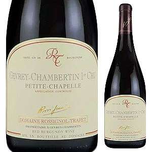 ジュヴレ シャンベルタン プルミエ クリュ プティト シャペル 2022 ドメーヌ ロシニョール トラペ 750ml  [赤]