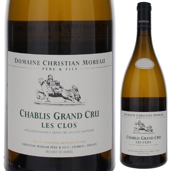 シャブリ グラン クリュ レ クロ 2023 ドメーヌ クリスチャン モロー 1500ml  [白] [マグナム・大容量]
