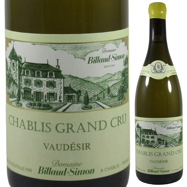 シャブリ グラン クリュ ヴォーデジール 2022 ビヨー シモン 750ml  [白]