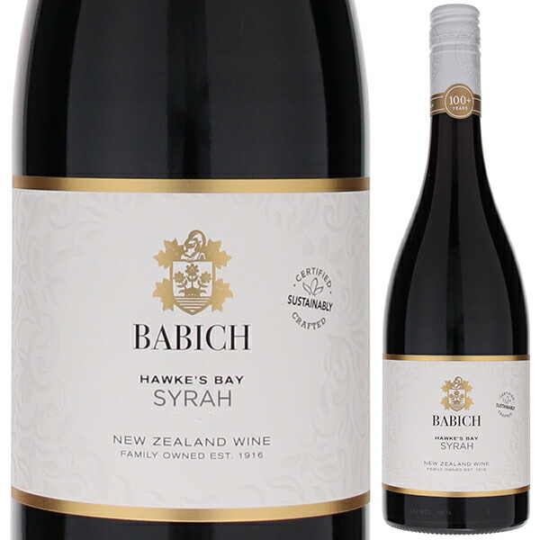 ホークス ベイ シラー 2022 バビッチ ワインズ 750ml  [赤]