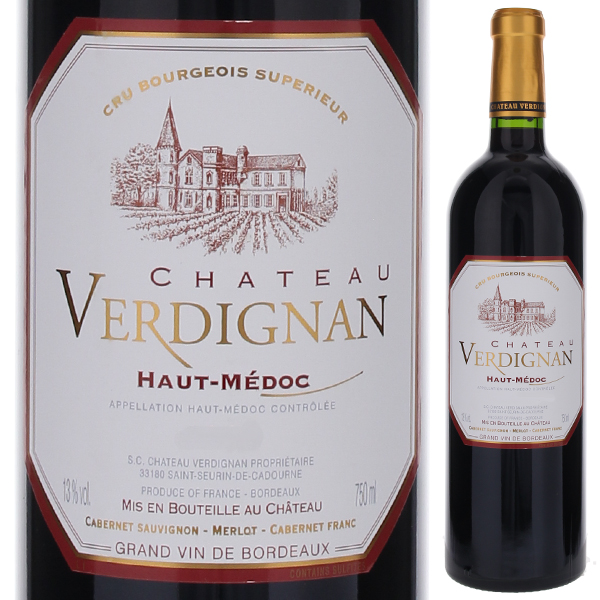 シャトー ヴェルディニャン 2004 750ml  [赤]