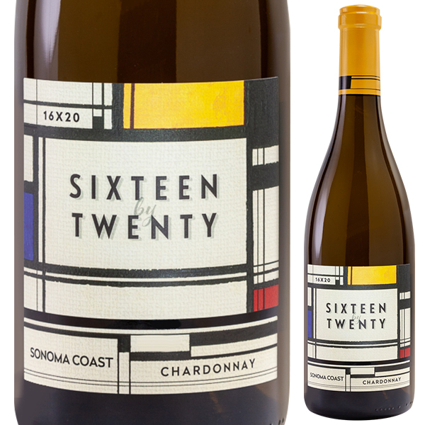 シャルドネ ソノマ コースト 2022 シックスティーン バイ トゥエンティ 750ml  [白]